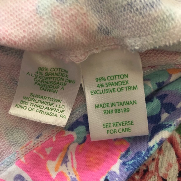 Lilly Pulitzer 3/4 Zip Pullover with Front Pockets - Picture 8 of 8